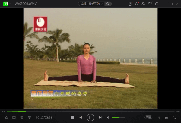 增高瑜伽视频教程 片段